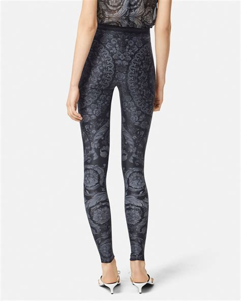 versace barocko|versace barocco leggings.